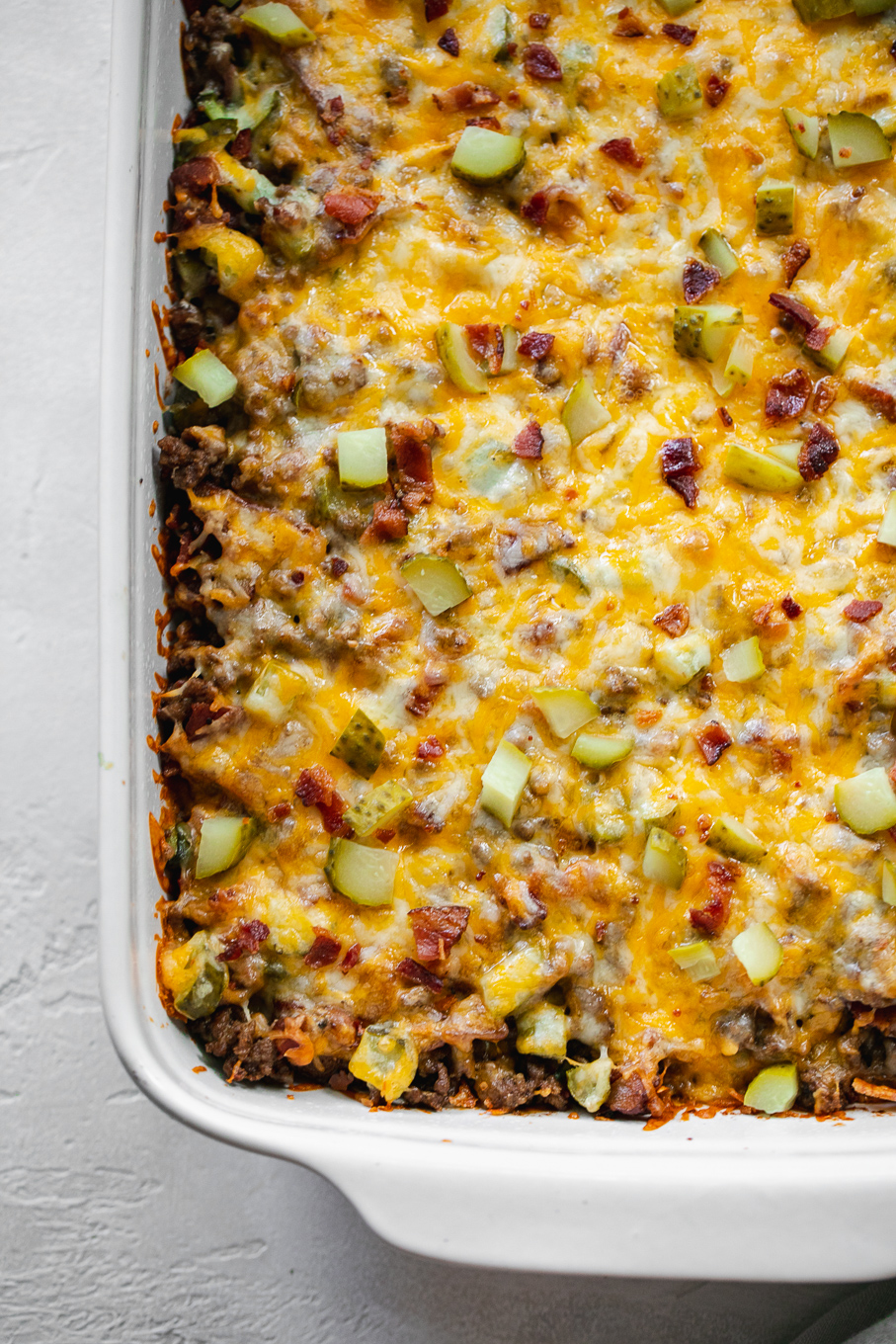 KETO RECIPE: Bacon Cheeseburger Casserole — Keto In The City